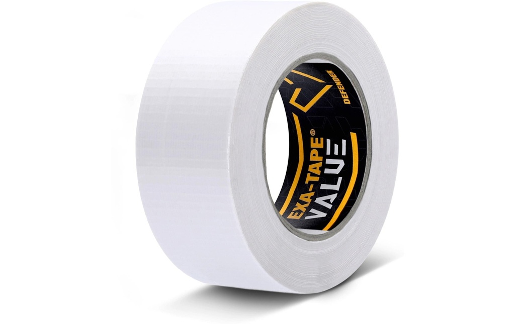 Defender Bande de tissu Exa-Tape Value 50 mm x 50 m, Blanc