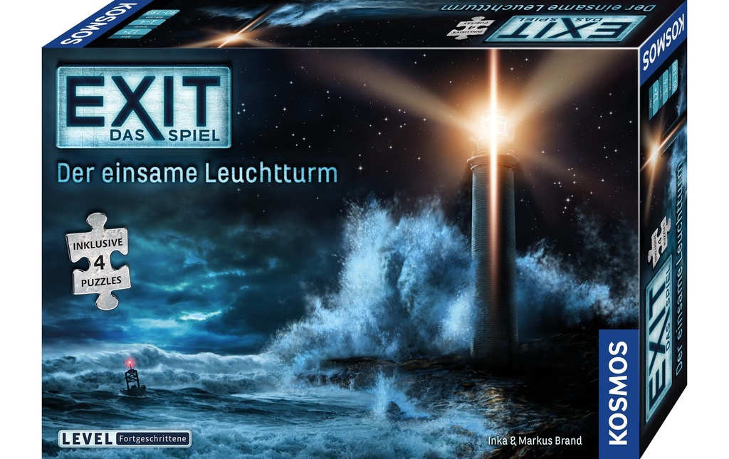 Kosmos Jeux de connaisseur EXIT & Puzzle: Der einsame Leuchtturm