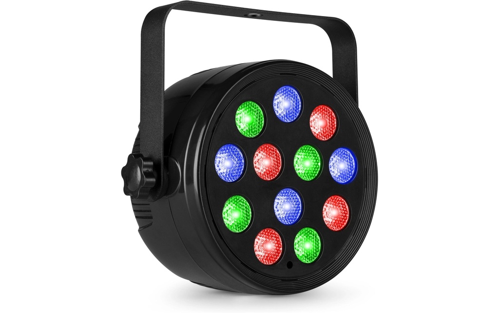 Fuzzix Phares PLF12 Projecteur ponctuel à LED RGB 24 W