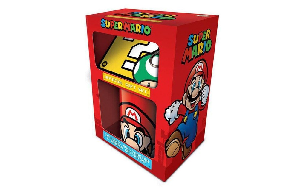 Pyramid Tasse à café Super Mario Boîte cadeau Mario