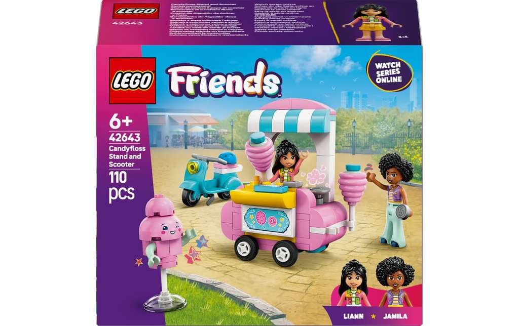 LEGO® Friends Stand de barbe à papa 42643
