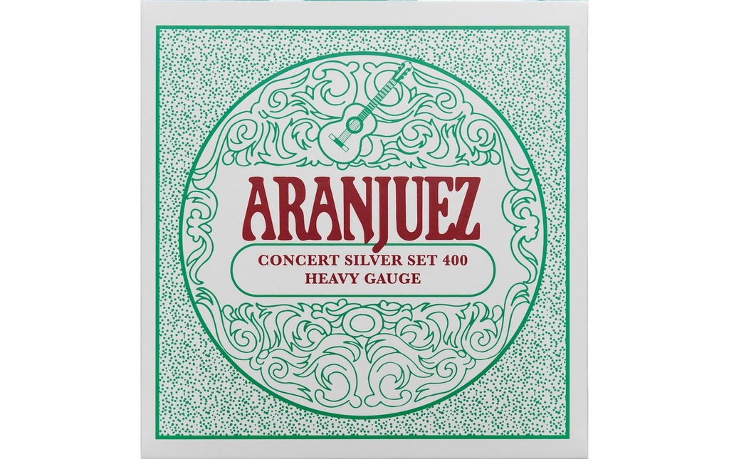 Aranjuez Cordes de guitare Concert Silver 400 – Heavy Gauge