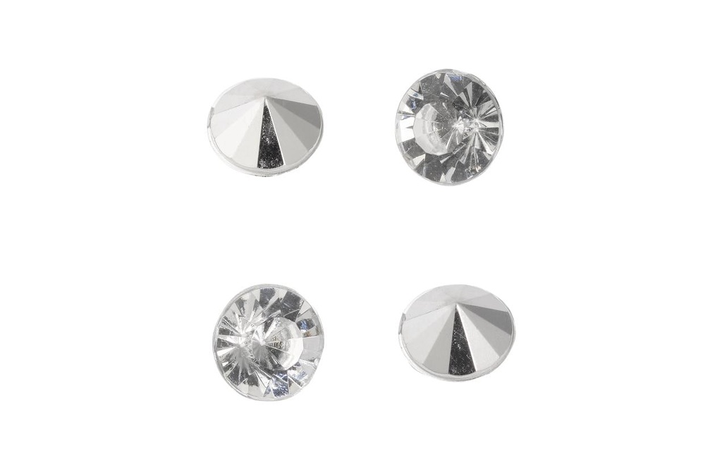 HobbyFun Décoration à éparpiller Diamants 120 pièces