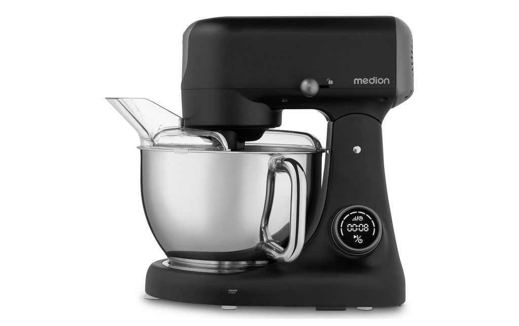 Medion Robot de cuisine numérique, Noir