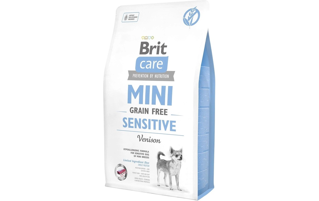 Brit Alimentation sèche Care Mini Grain Free Sensitive Wild 2 kg