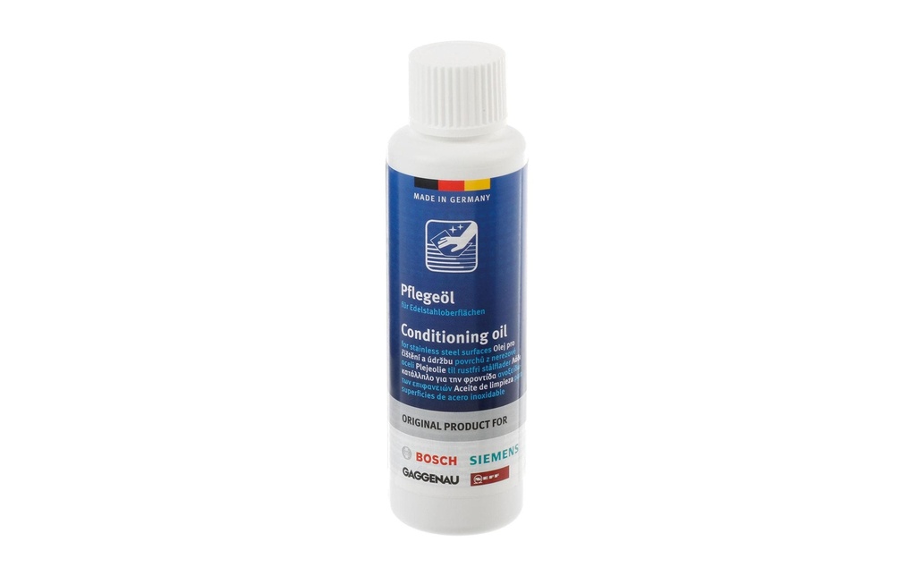 Siemens Nettoyant pour acier inoxydable Huile de soin, 100 ml