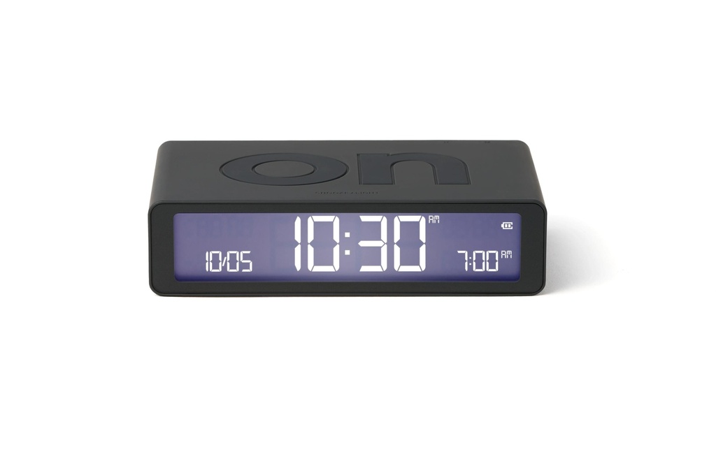 Lexon Réveil numérique Flip Classic Gris foncé