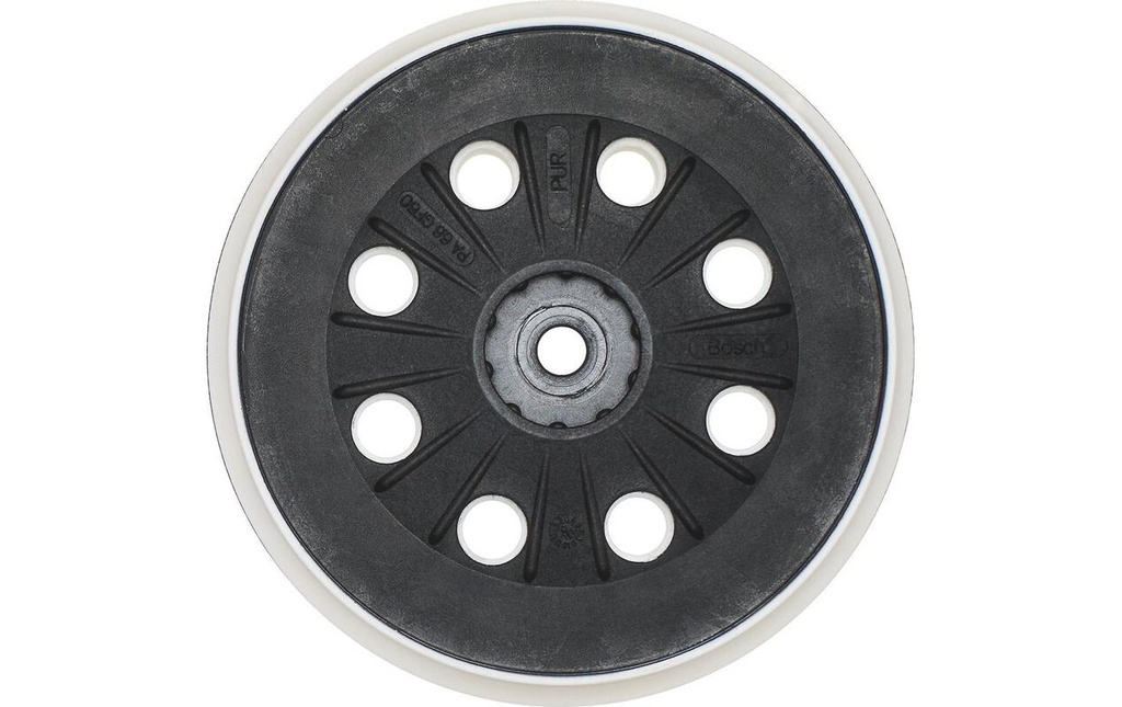 Bosch Professional Plateau de ponçage mi-dur, 125 mm