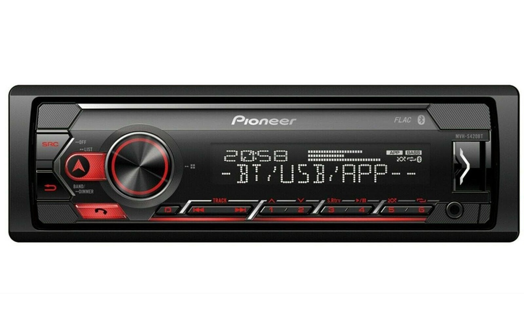 Pioneer Autoradio MVH-S420BT 1 DIN