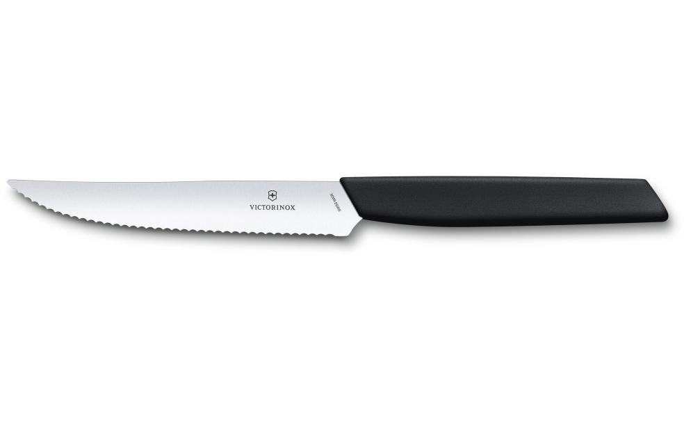 Victorinox Couteau à steak Swiss Modern 1 Pièce/s, Noir