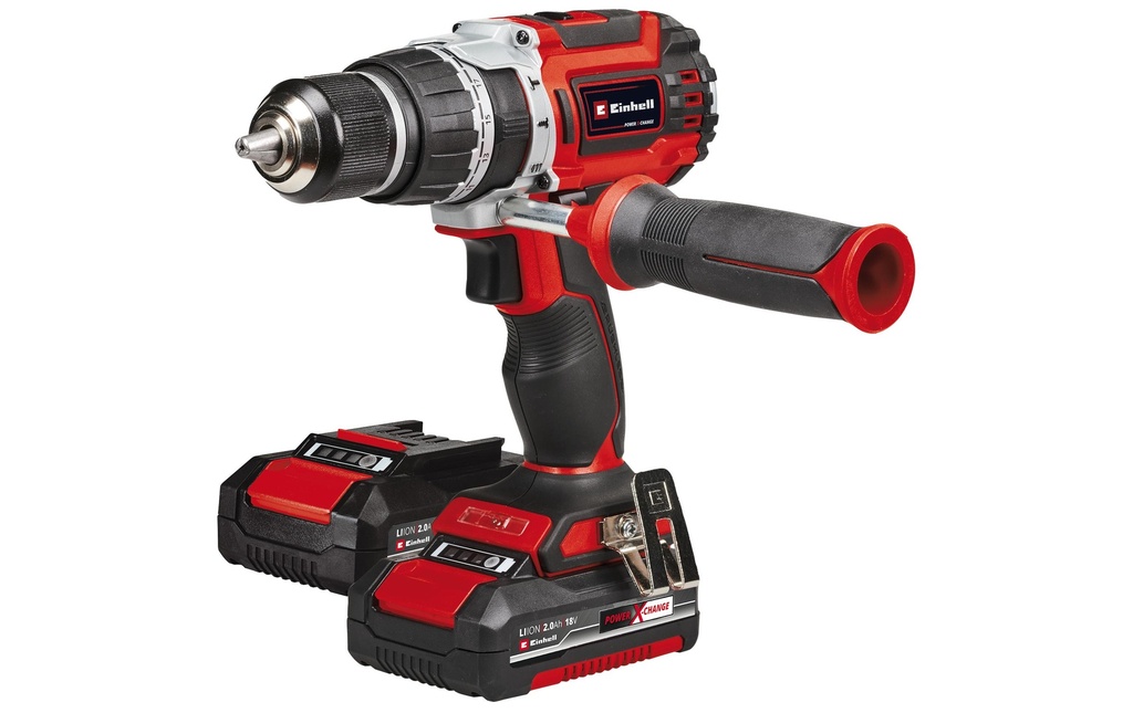 Einhell Professional Perceuses à percussion sans fil TP-CD 18/60 Li- i BL +39 2 x 2.0