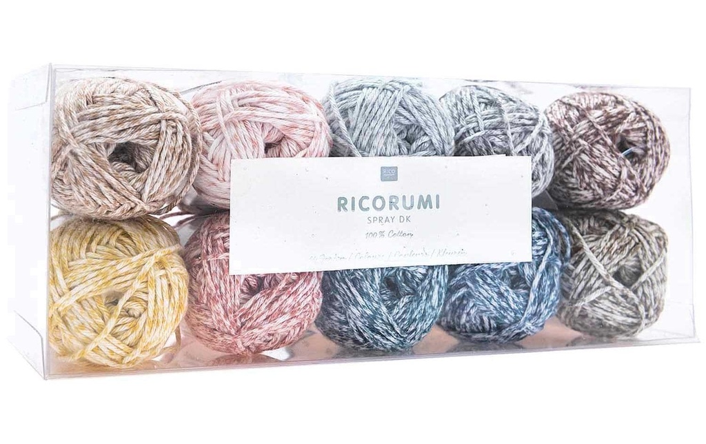 Rico Design Laine Ricorumi Set Creative 25 g, 10 pièces