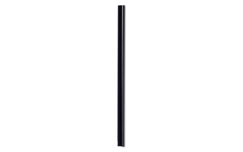 DURABLE Rail de serrage 3 mm, Noir, 50 rails