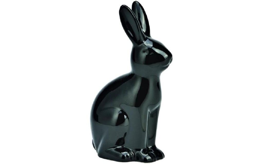 G. Wurm Lièvre 16 cm Noir