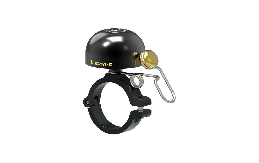 Lezyne Clochette pour vélo Classic Brass Bell HM Black