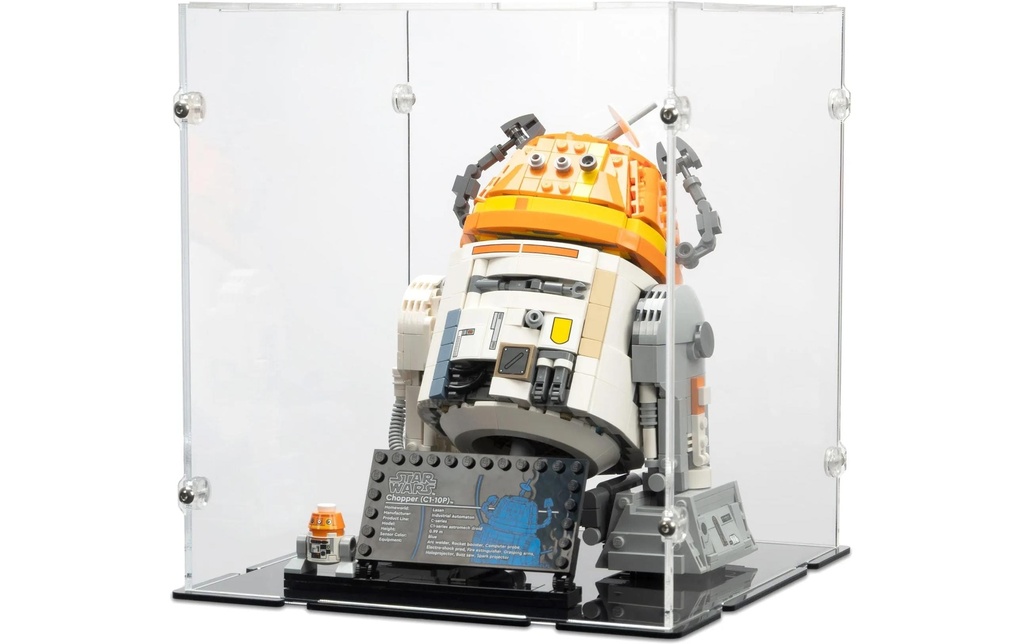 iDisplayit Présentoir en acrylique pour le droïde astromécano Chopper de Star Wars 75416