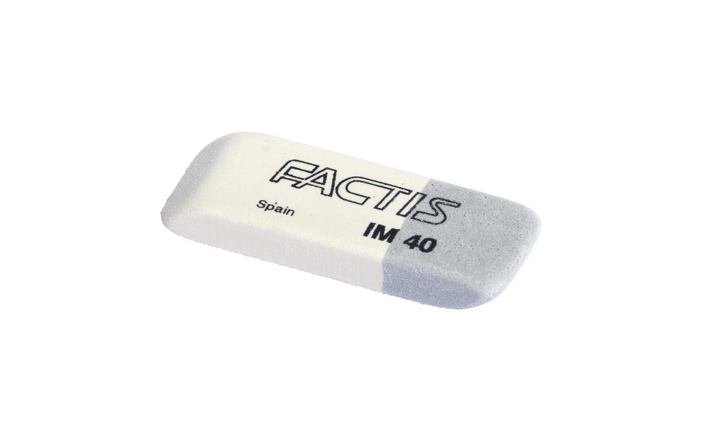 Factis Gomme IM40 Gris/Blanc