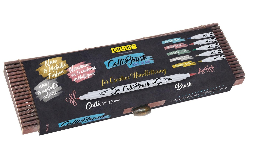 Online Brushpen Callibrush Pen Double Tip Lot de 5