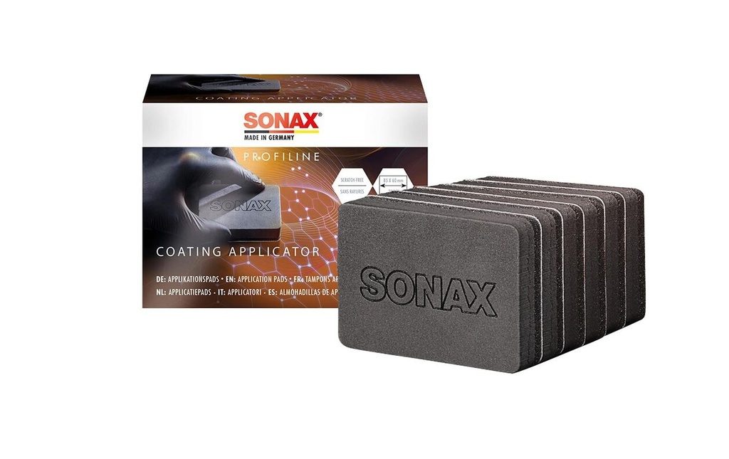 Sonax Applicateur de revêtement PROFILINE, 6 pièces
