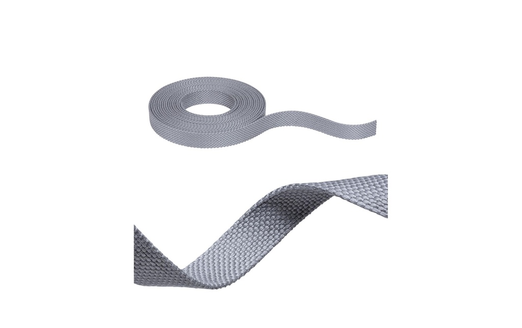 Paulmann Ceinture ULine 5 m, Dacron, Gris