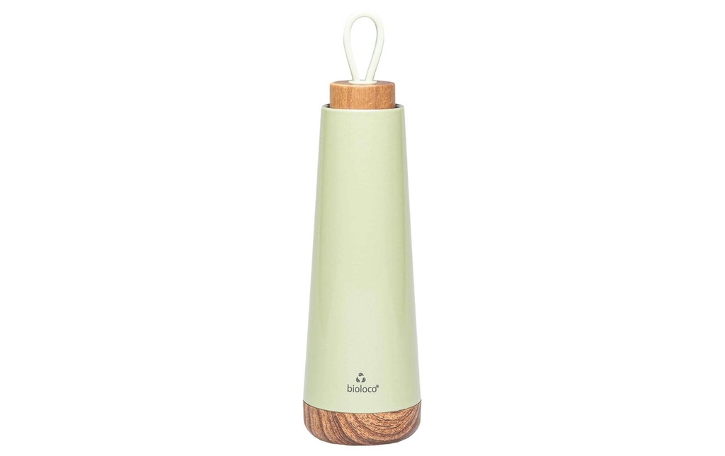 BioLoco Bouteille isotherme Boucle 500 ml, Vert clair