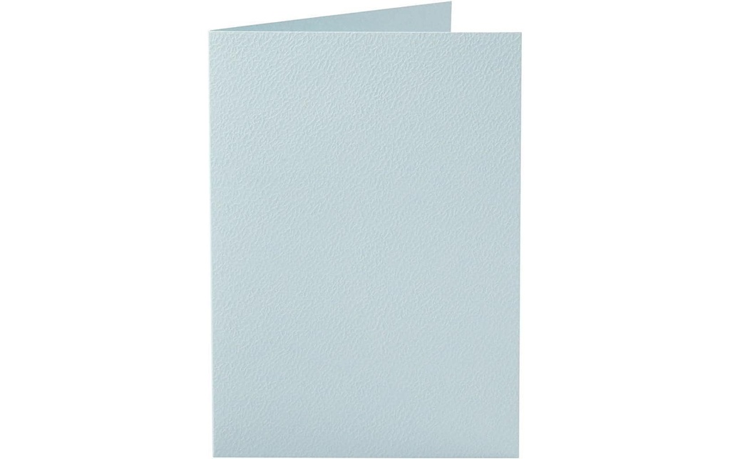 Creativ Company Carte vierge 10.5 x 15 cm sans enveloppe, bleu clair