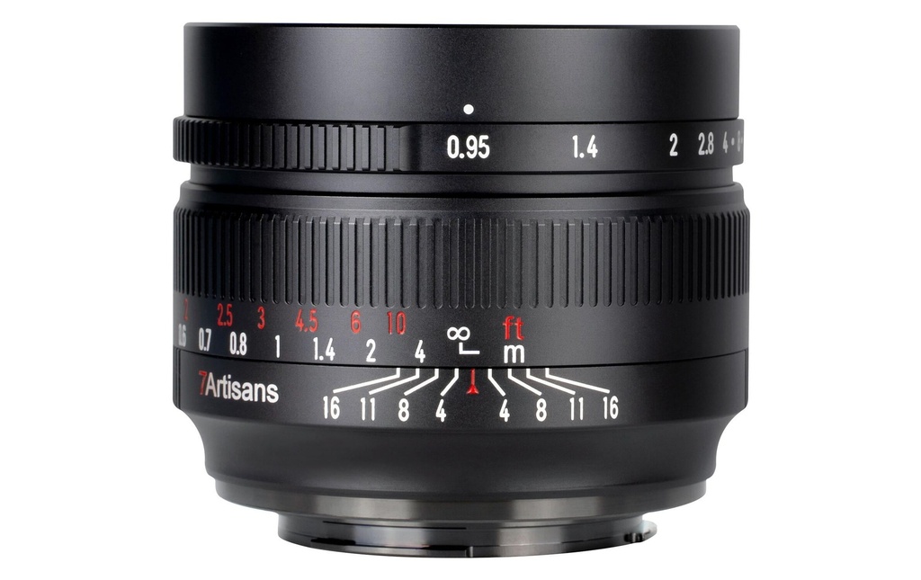 7Artisans Longueur focale fixe 50mm F/0.95 – Fujifilm X-Mount