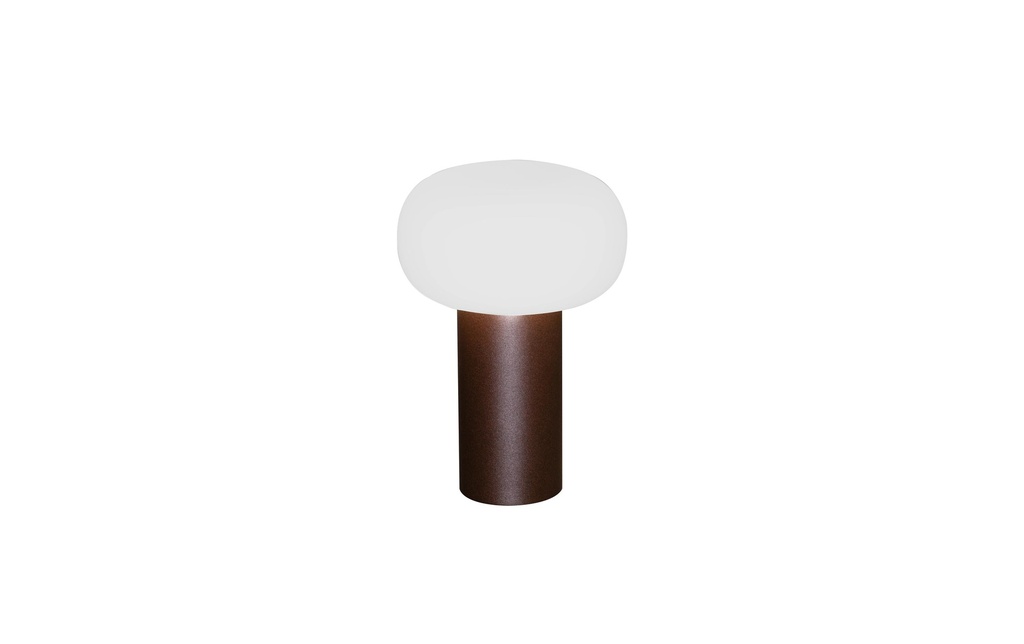 Konstsmide Lampe de table USB Antibes, 2.5 W, RGBW, rouille