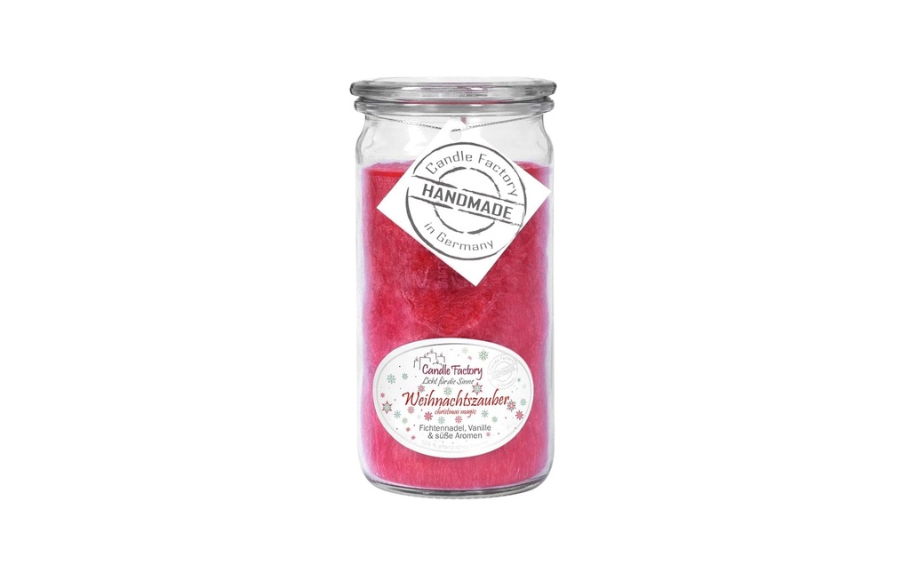 Candle Factory Bougie parfumée Mini Jumbo Magie de Noël