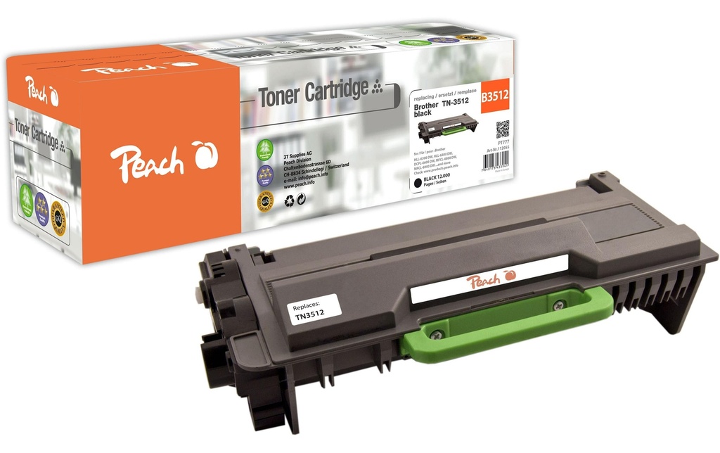 Peach Toner Brother TN-3512 XXL noir