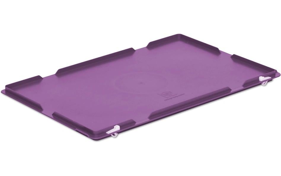 Utz Couvercle à charnière RAKO pour bac gerbable 600 x 400 mm