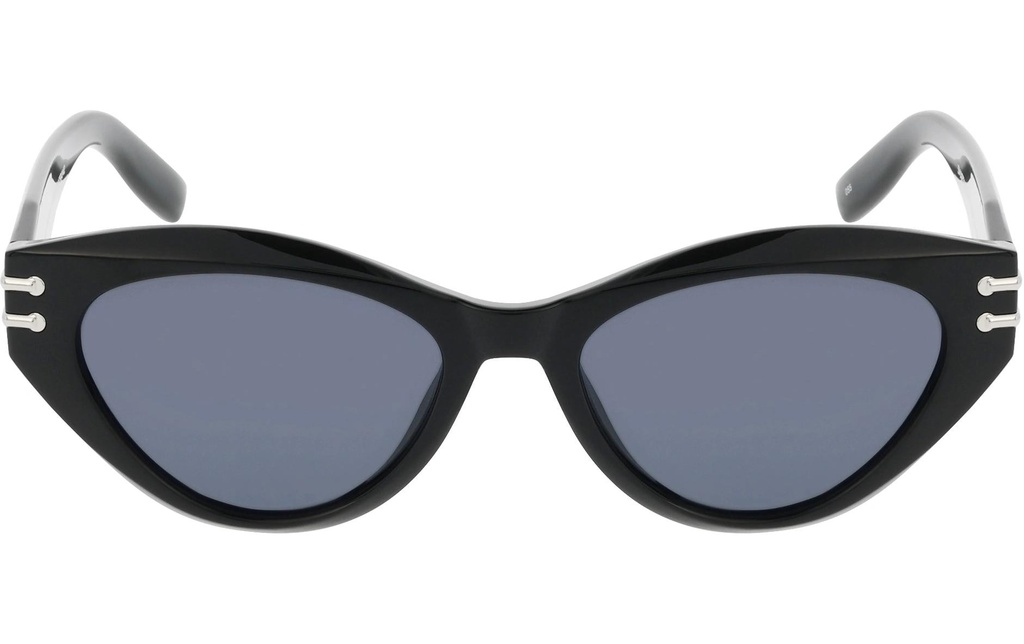 SMARTY Lunettes de soleil Glarus Black/Silver, avec étui