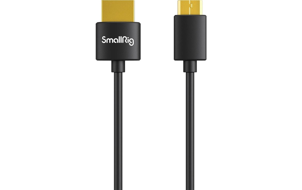 Smallrig Câble de données Ultra Slim 4K Mini-HDMI (HDMI-C) - HDMI, 0.35 m