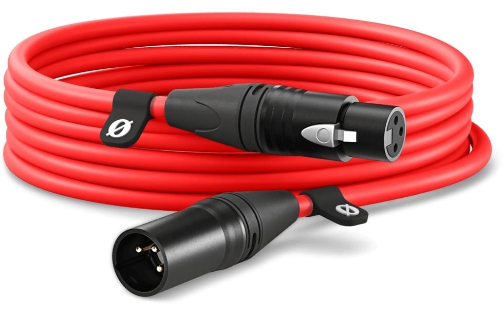 Rode Câble XLR XLRm-XLRf 6 m, Rouge