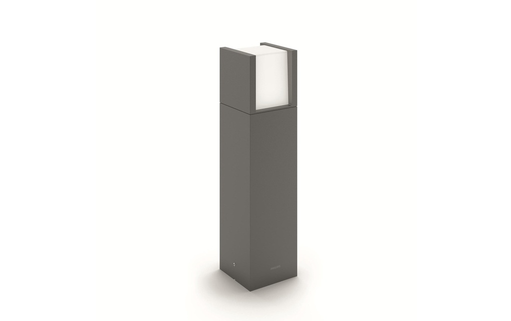 Philips myGarden Lampe de socle LED Arbour, 600 lm, anthracite