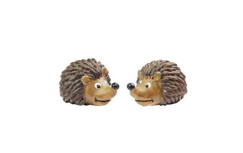 HobbyFun Mini animal Hérisson 3 cm, 2 pièces