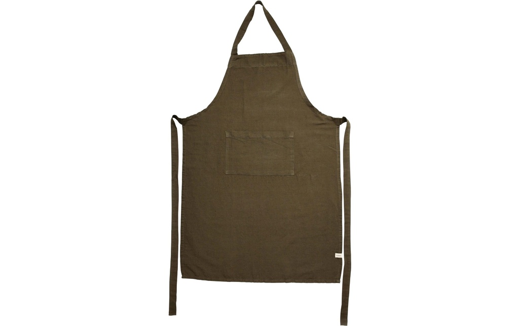 Esmée Tablier de cuisine Nura Vert olive