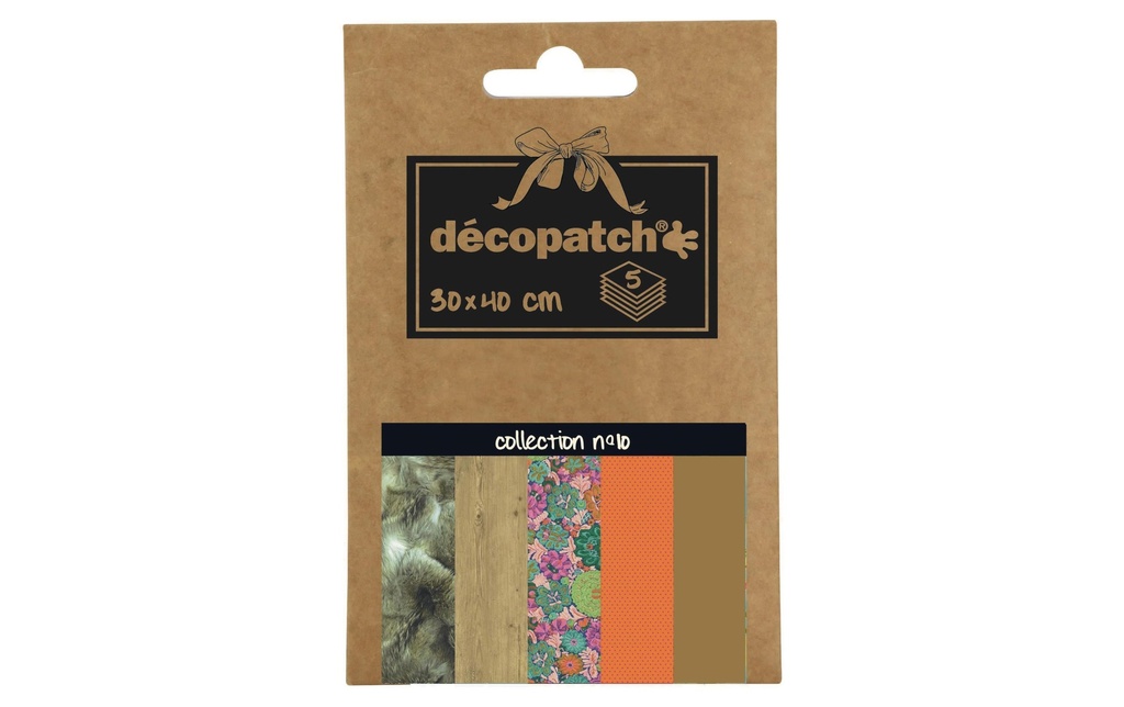 décopatch Papier décopatch Nr. 10, 5 feuilles