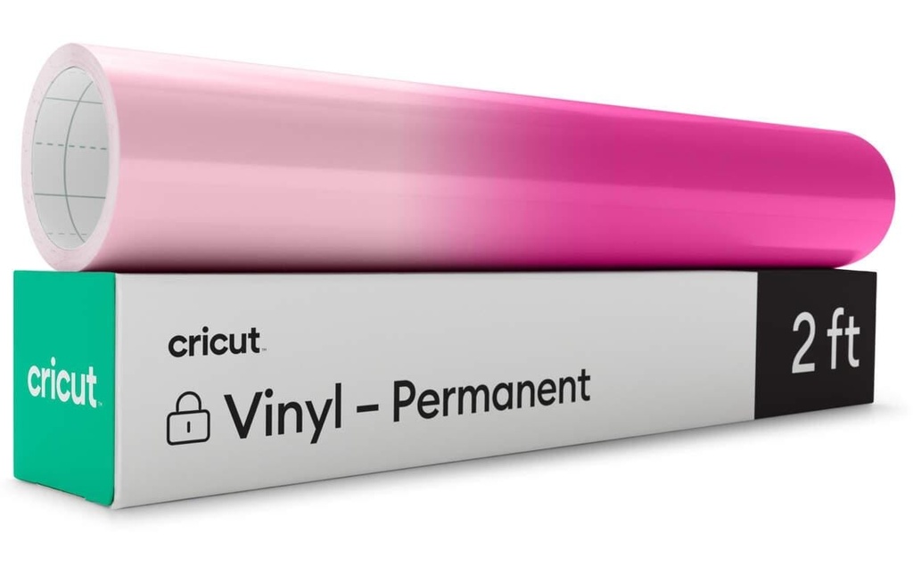 Cricut Film de vinyle Kälteaktiviert 30 x 60 cm, rose clair/magenta