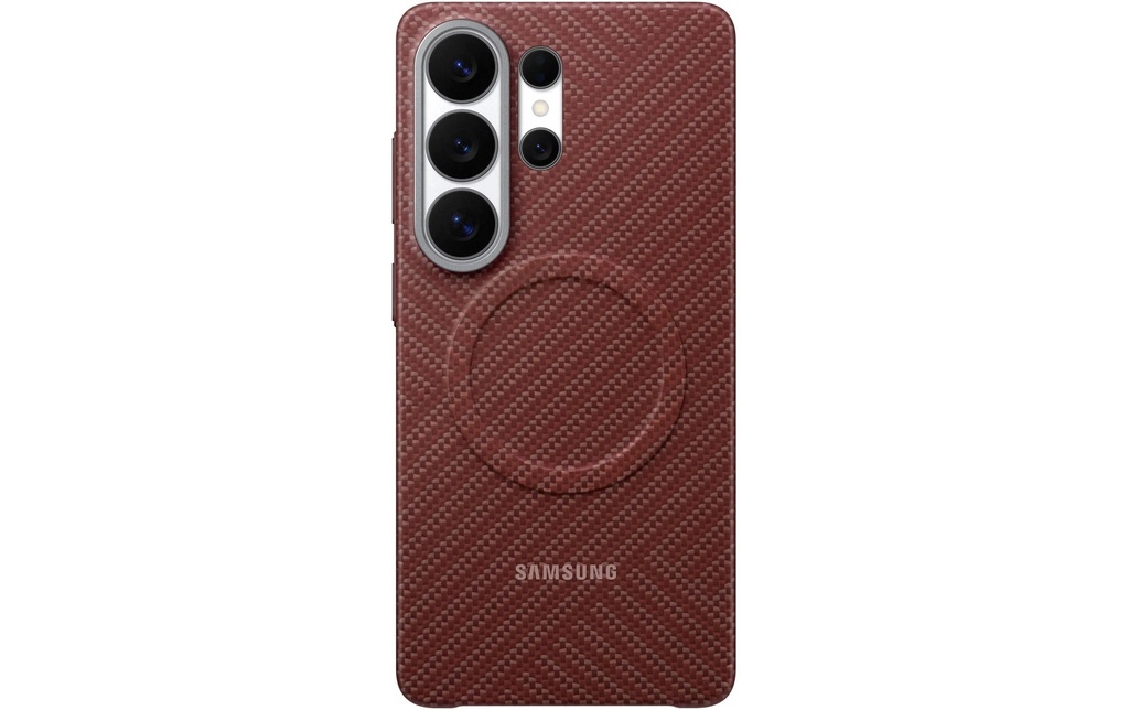 Samsung Ultra Carbon Magnet Case pour Galaxy S26 Ultra Coralred
