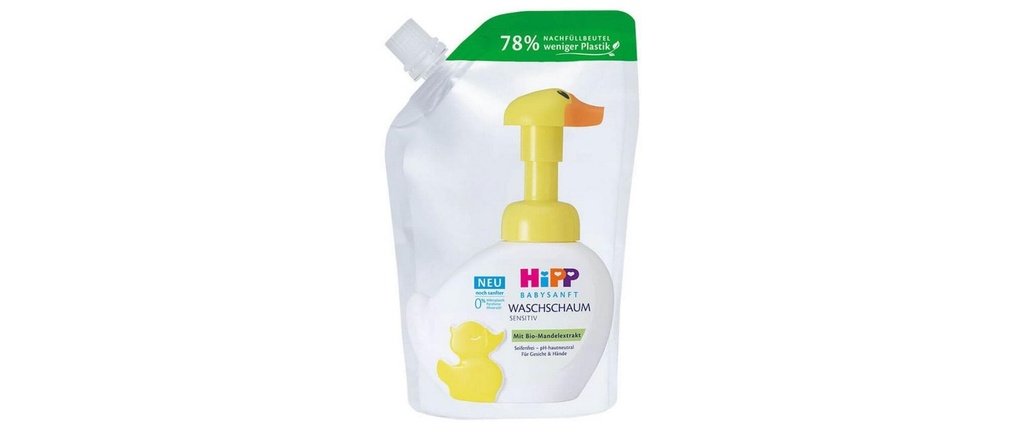 HIPP Mousse lavante Babysanft Recharge 250 ml