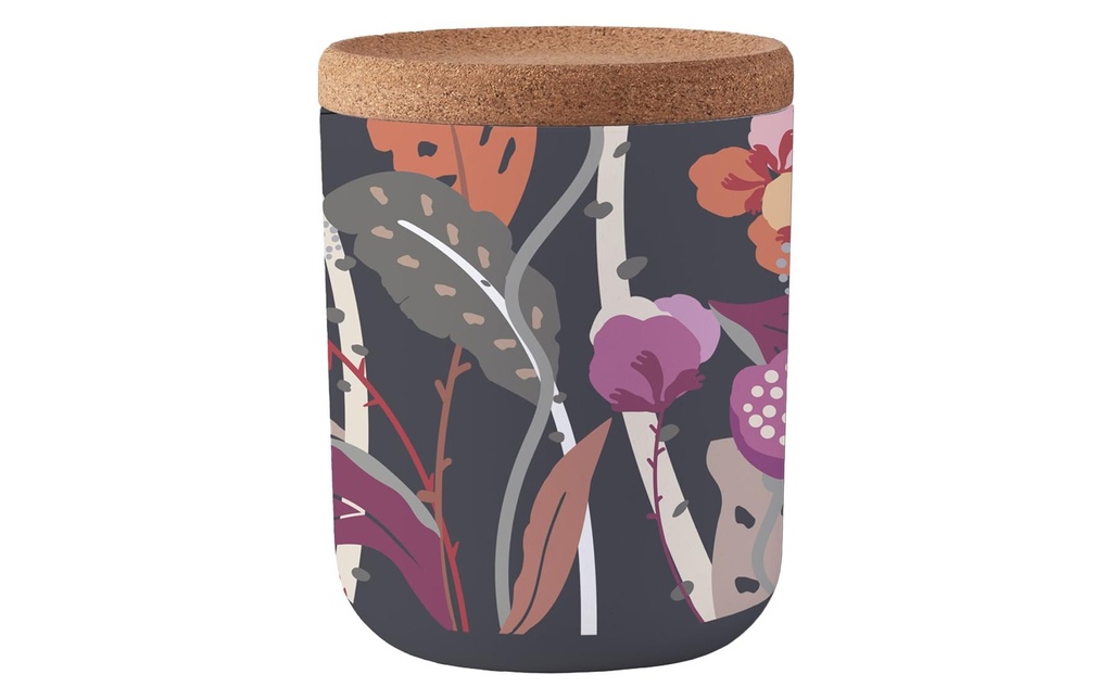 BioLoco Boîte à provisions Fleur magique M, 0.8 l, Multicolore/Gris foncé