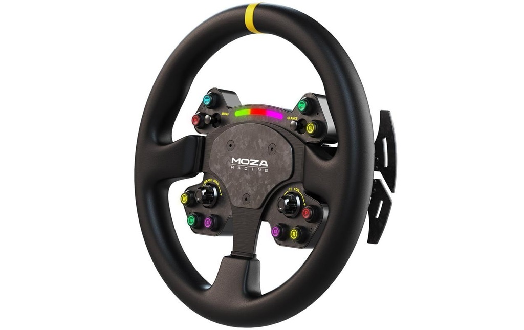 MOZA Racing Volant RS V2 - cuir [33 cm] [PC]