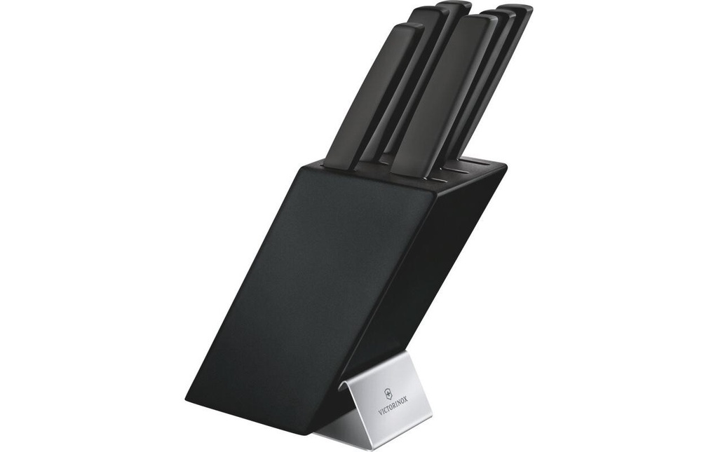 Victorinox Bloc de couteaux Swiss Modern Noir