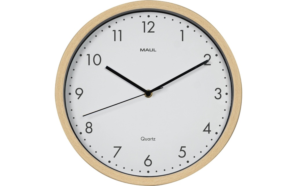 Maul Horloge murale Grain Ø 30 cm, Nature