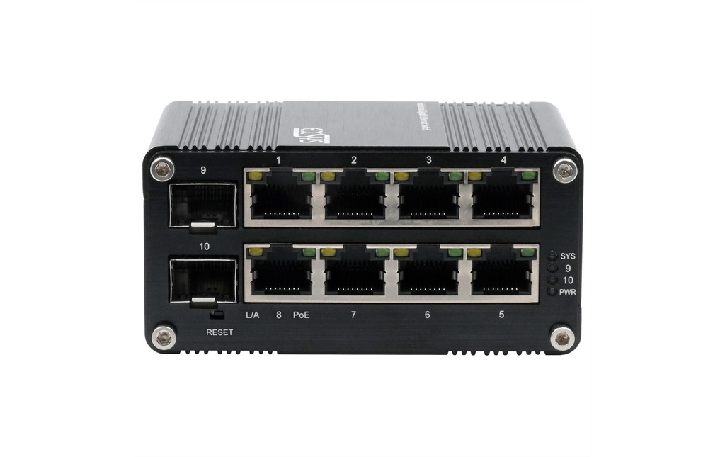 Exsys PoE+ Switch EX-62035MPOE-SFP 10 ports