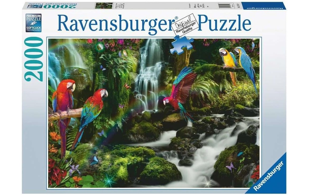 RAVENSBURGER Puzzle perroquets coloré2000p (2000 pces)