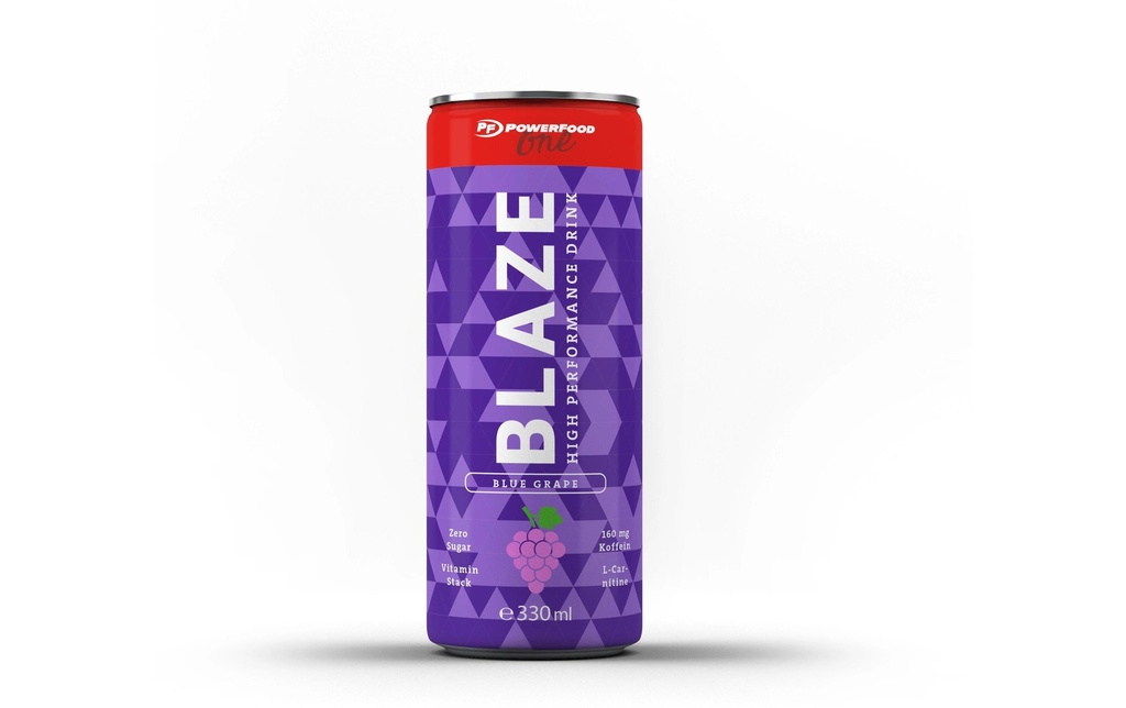 PowerFood Boisson énergétique Blaze 24 x 330 ml
