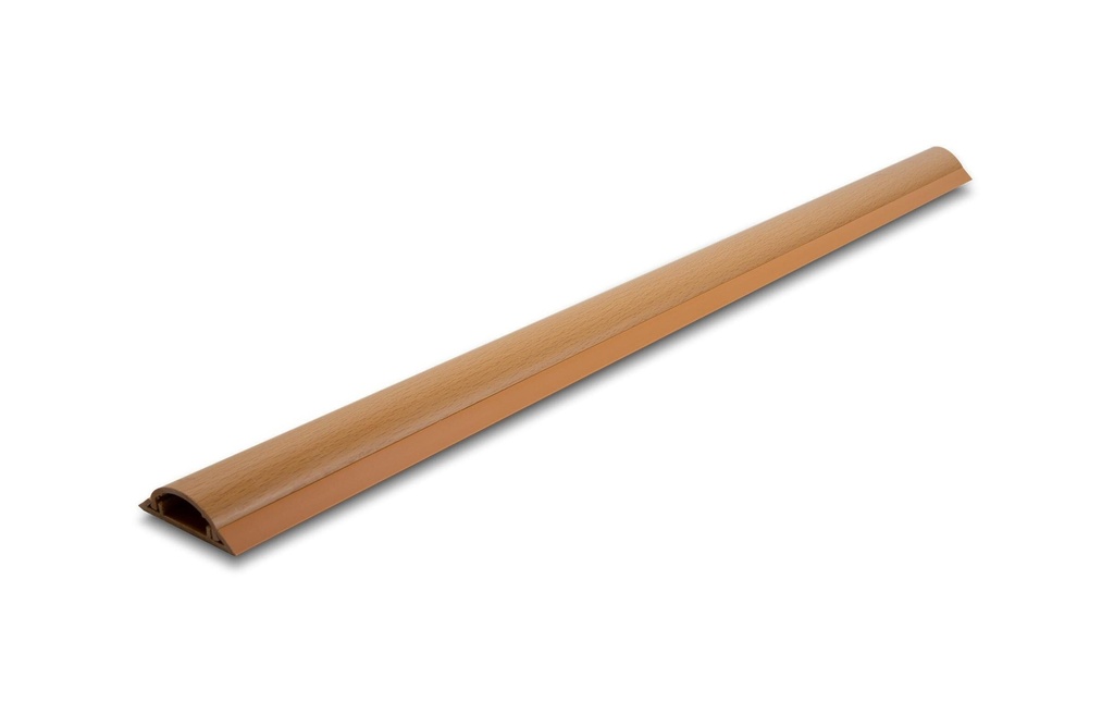 Delock Goulotte autoadhésive, apparence bois 1 m x 50 mm Brun