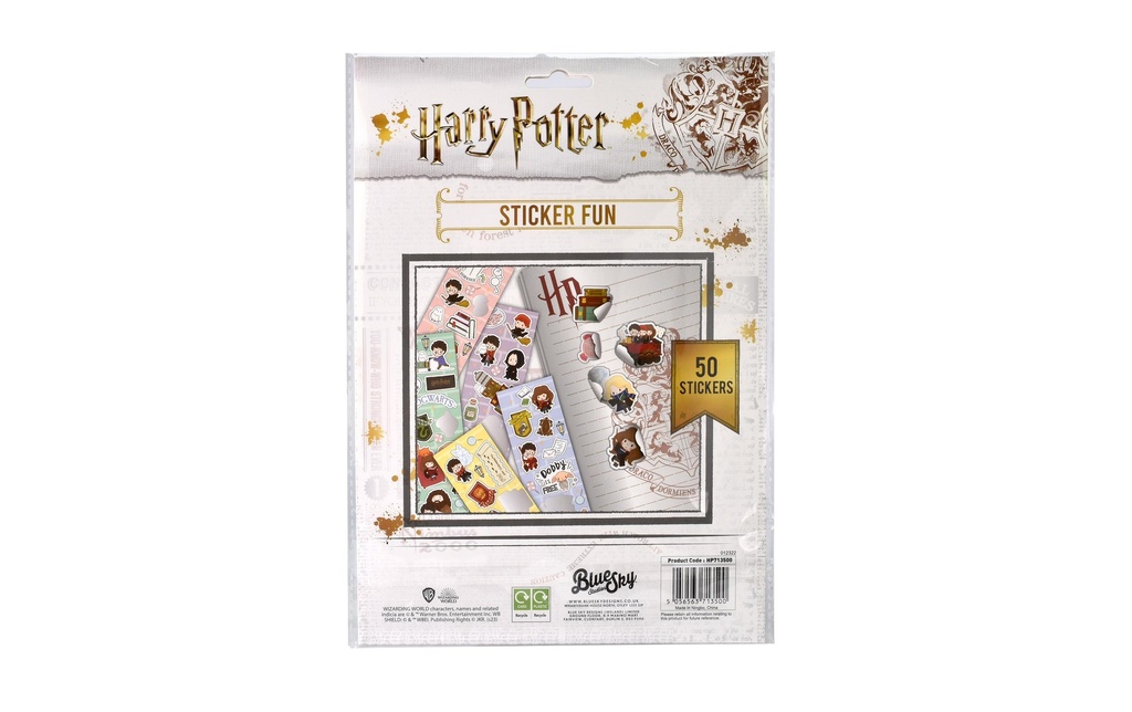 Thumbs Up! Set d'autocollants Harry Potter Multicolore